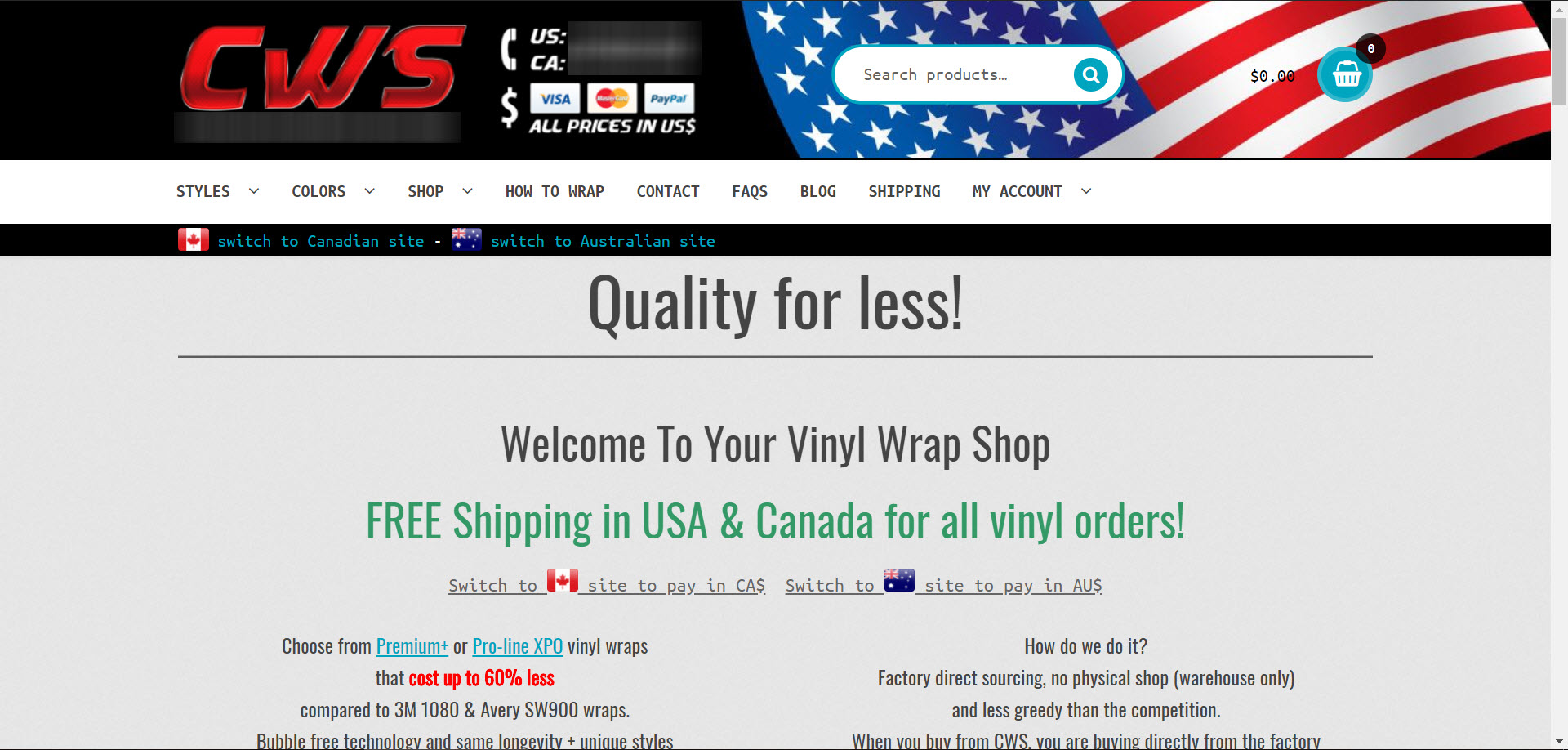 Car Wrap Supplier - WordPress