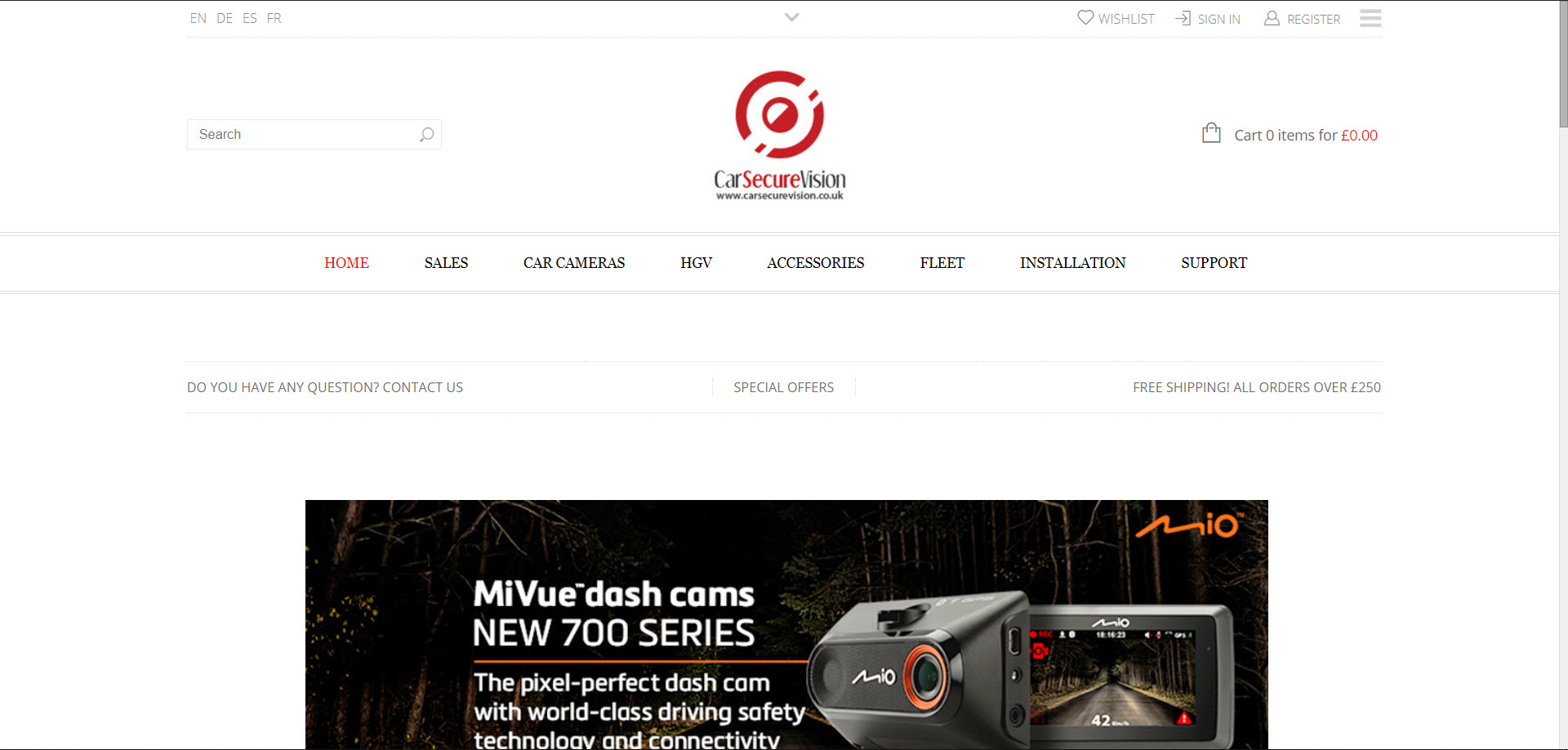 Car Accessories - WordPress